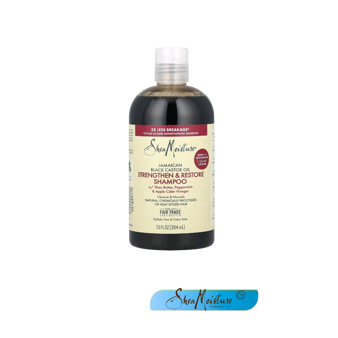 شامبو زيت الخروع الأسود الجامايكي شيا مويستر-384مل