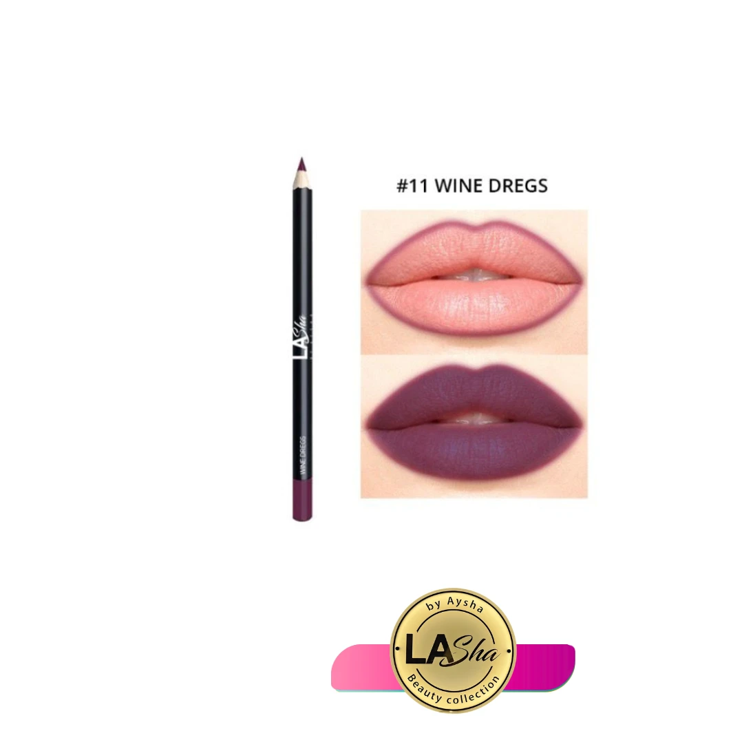 || LAsha || قلم كريمي تحديد 11 بقايا نبيذ براند الاشا الأصلية