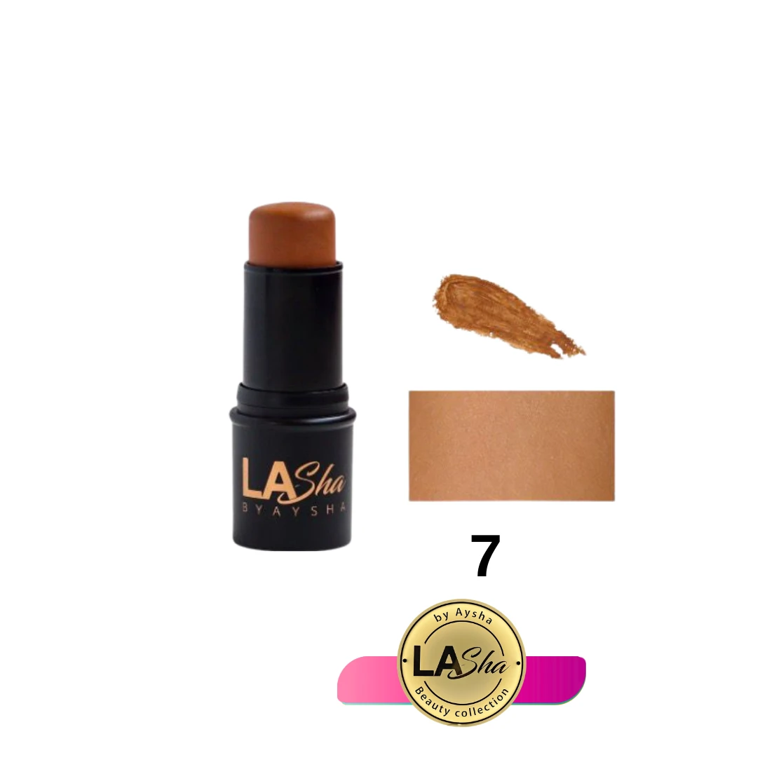 || LAsha || كونتور كريمي رقم 7بني براند الاشا الأصلية